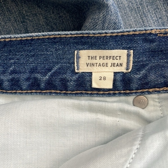 Madewell Perfect Vintage Jean Size 28 - Picture 7 of 8